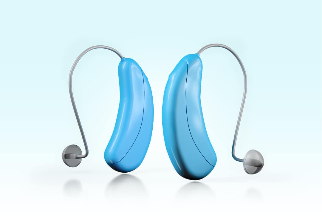 blue-hearing-aids hearing aid