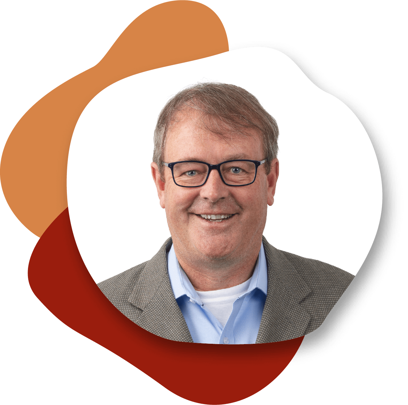 jon-wilson-audiologist Man in glasses smiling